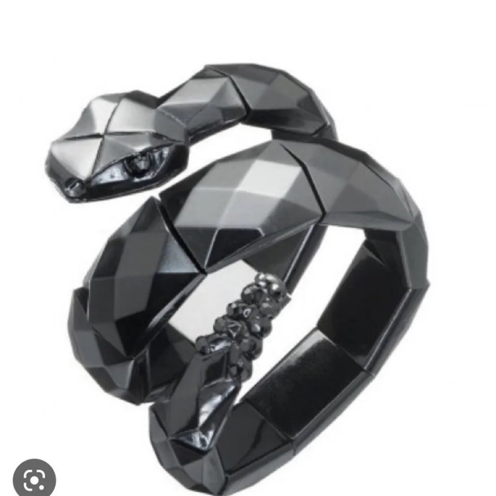 VINTAGE MARC JAOCBS RESIN SNAKE WRAP BRACELET